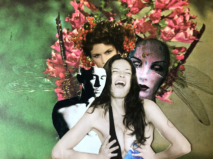 Lisa Erbin - EOL AMP - Sin título. Collage en papel. 